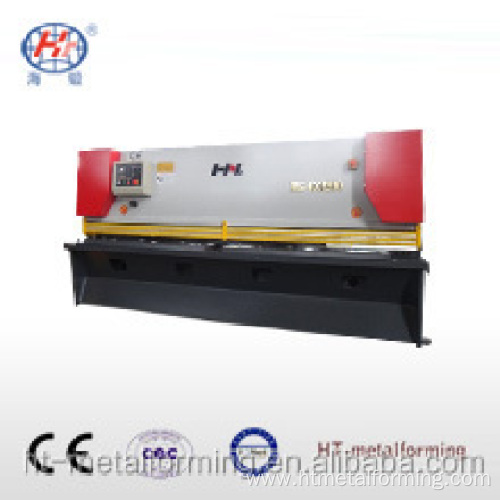 QC11Y-25X6000 NC Hydraulic Guillotine Cutting Machine steel metal cutting